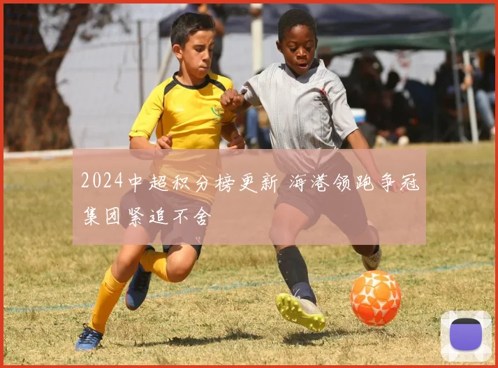 2024中超积分榜更新 海港领跑争冠集团紧追不舍